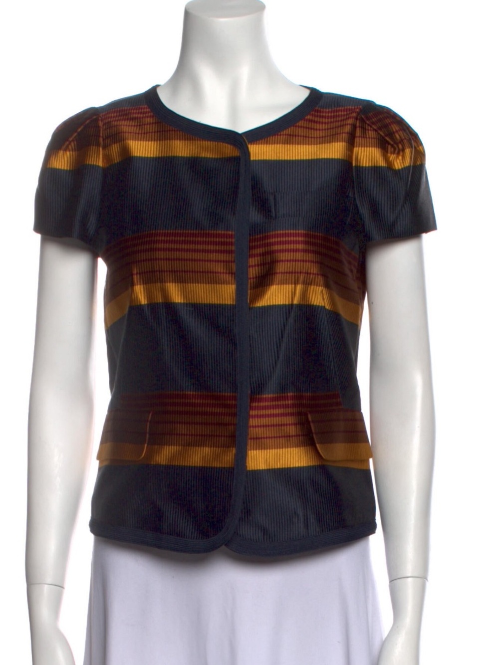 Marc by Marc Jacobs Silk Printed T-Shirt